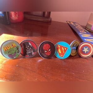 Super hero drawer knobs